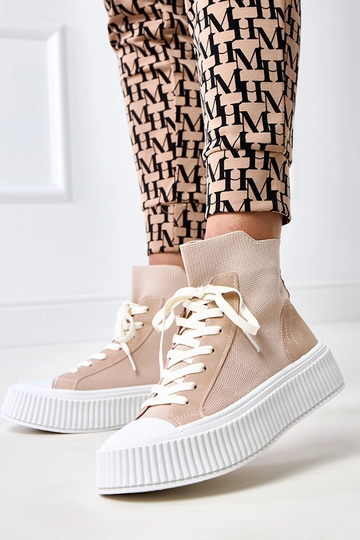 Baskets slip-on roses de... 2