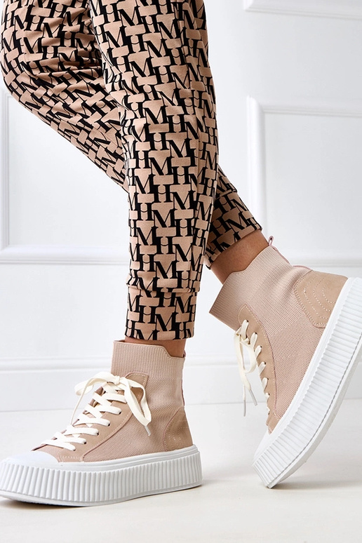 Perkins Rosa Slip-On Sneakers mit... Perkins Rosa Slip-On Sneakers mit...