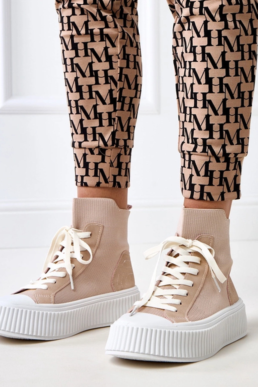 Perkins Rosa Slip-On Sneakers mit... Perkins Rosa Slip-On Sneakers mit...