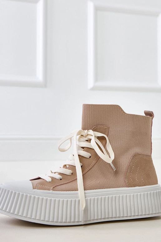 Baskets slip-on roses de type... Baskets slip-on roses de type...