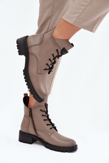 sich Zuarm laufen Damenstiefel Klocke Vinceza 58609 graue Farbe