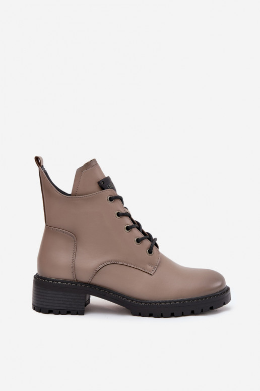 sich Zuarm laufen Damenstiefel Klocke Vinceza 58609 graue Farbe