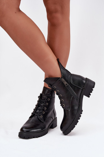 Bottines femme doublées Klocke Vinceza 58609, couleur noire