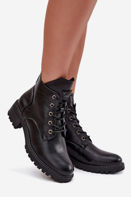 réchauffer Bottes pour femmes Klocke Vinceza 58609 couleur noire