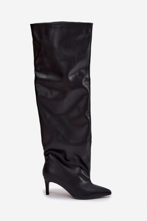 Damenstiefel mit dünnen Absätzen Ein überzeugendes Stilvollll schZuarze Farbe Es mussvilla Damenstiefel mit dünnen Absätzen Ein überzeugendes Stilvollll schZuarze Farbe Es mussvilla