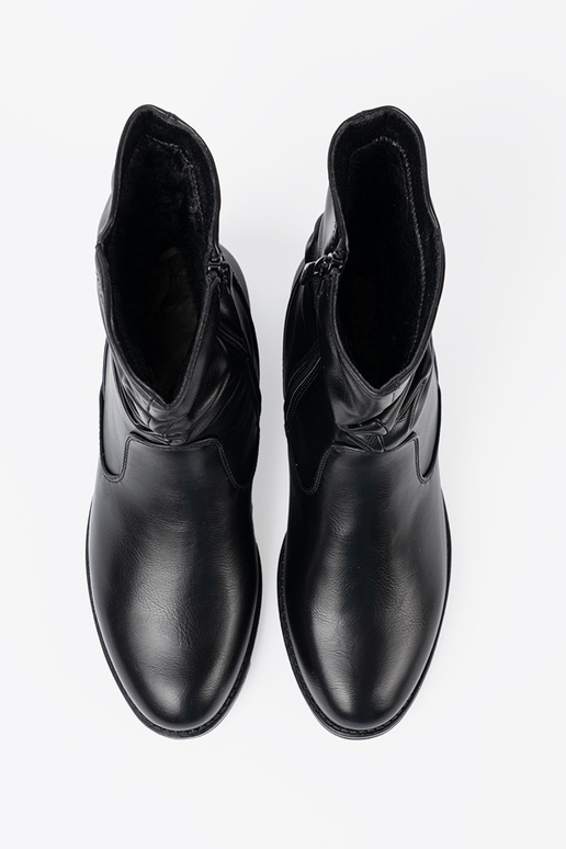 KomfortoZue Schuhe schZuarze Farbe z marszczeniami KomfortoZue Schuhe schZuarze Farbe z marszczeniami