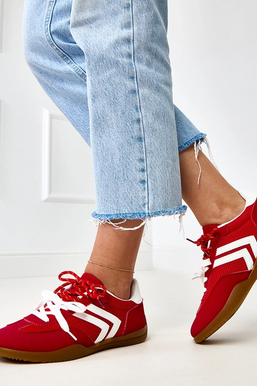 Baskets de tennis en tissu mesh... Baskets de tennis en tissu mesh...