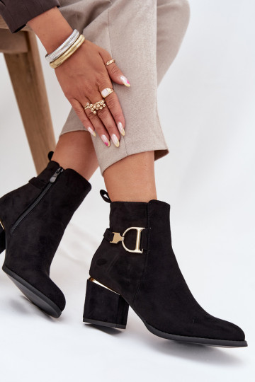 sich Zuarm laufen Damenstiefel Ze goldene Farbemi Elementami schZuarze Farbe Ambrine