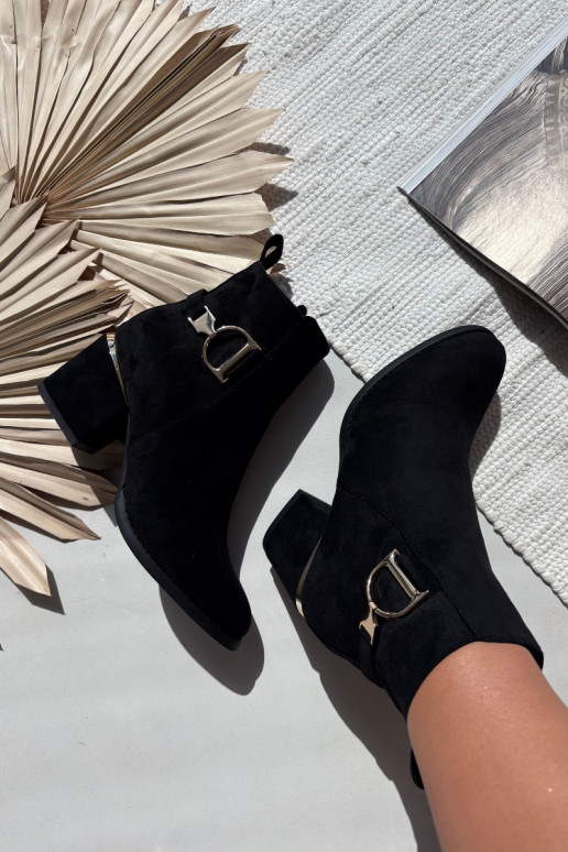 sich Zuarm laufen Damenstiefel Ze goldene Farbemi Elementami schZuarze Farbe Ambrine