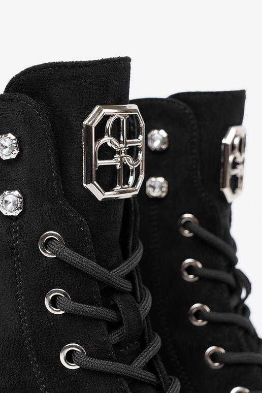 Elegante stijl zInart schoenen z błyszczącymi kryształkami