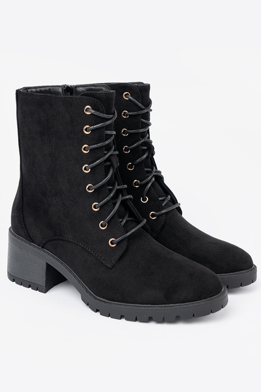 Pratique couleur noire chaussures z okrągłym noskiem Pratique couleur noire chaussures z okrągłym noskiem