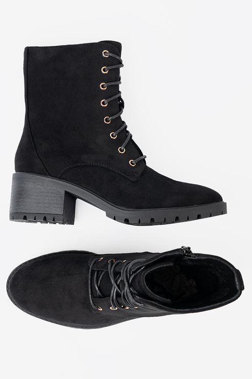 Pratique couleur noire chaussures z okrągłym noskiem Pratique couleur noire chaussures z okrągłym noskiem