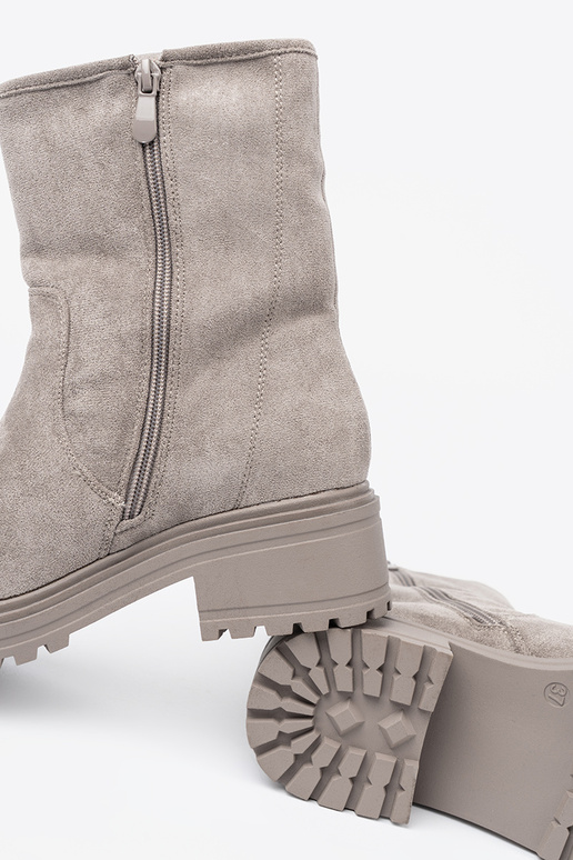 Komfortabel graue Farbe Schuhe na masyZunej podeszZuie