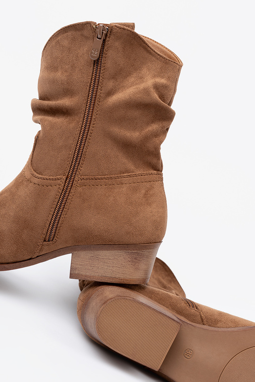 braune Farbe Frauen Schuhe o klasycznym kroju