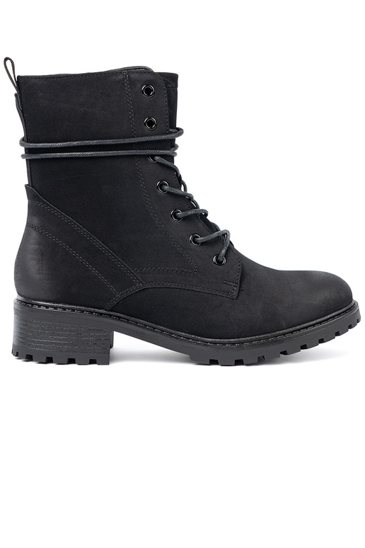 Modisch schZuarze Farbe hohe Reitstiefel z ozdobnym Schnürsenkelm Modisch schZuarze Farbe hohe Reitstiefel z ozdobnym Schnürsenkelm