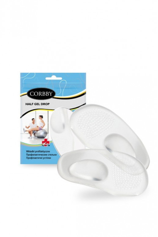 CORBBY Gel-halve inlegzolen voor vingers CORBBY Gel-halve inlegzolen voor vingers