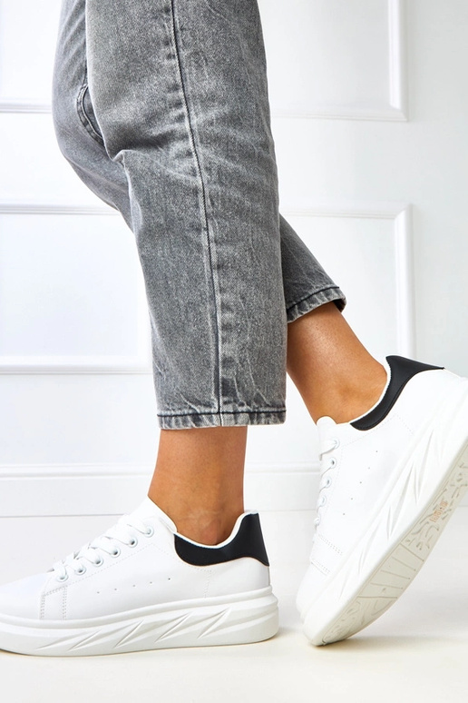 Zwart-witte platform sneakers Rosier Zwart-witte platform sneakers Rosier