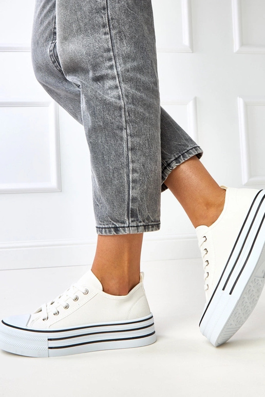 Witte platform sneakers Talah Witte platform sneakers Talah