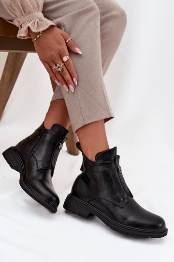réchauffer Bottes pour femmes Au Château Avec des décorations Detalem couleur noire Roselle