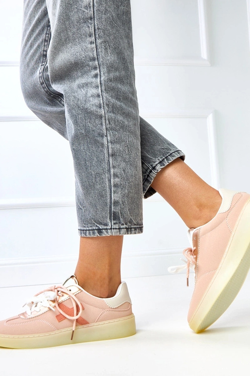 Baskets roses sur plateforme "Eriksen" Baskets roses sur plateforme "Eriksen"