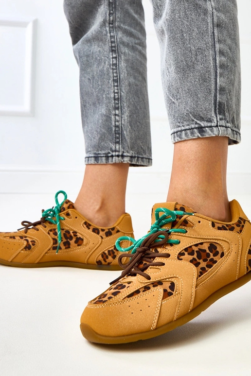 Baskets léopard avec double lacet Casey Baskets léopard avec double lacet Casey