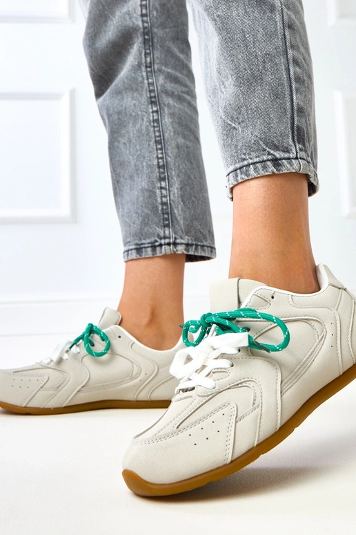 Baskets grises avec double lacet Casey Baskets grises avec double lacet Casey