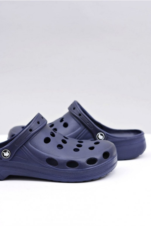 Het heeftnnen Slippers sandalen Do Ogrodu Basen donkerblauIn Het heeftnnen Slippers sandalen Do Ogrodu Basen donkerblauIn