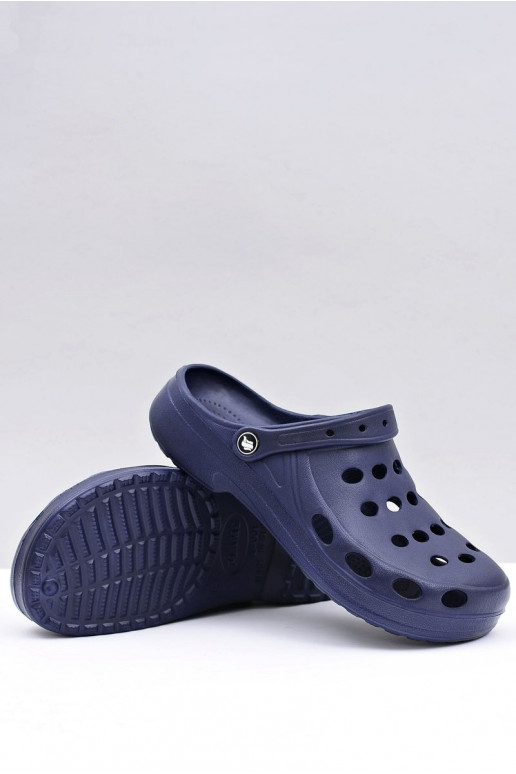 Het heeftnnen Slippers sandalen Do Ogrodu Basen donkerblauIn Het heeftnnen Slippers sandalen Do Ogrodu Basen donkerblauIn