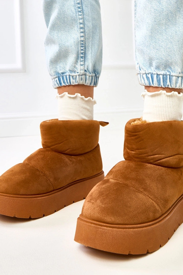 Braune warme Schneeschuhe...