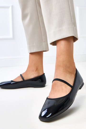 Ballerines noires verni... 2