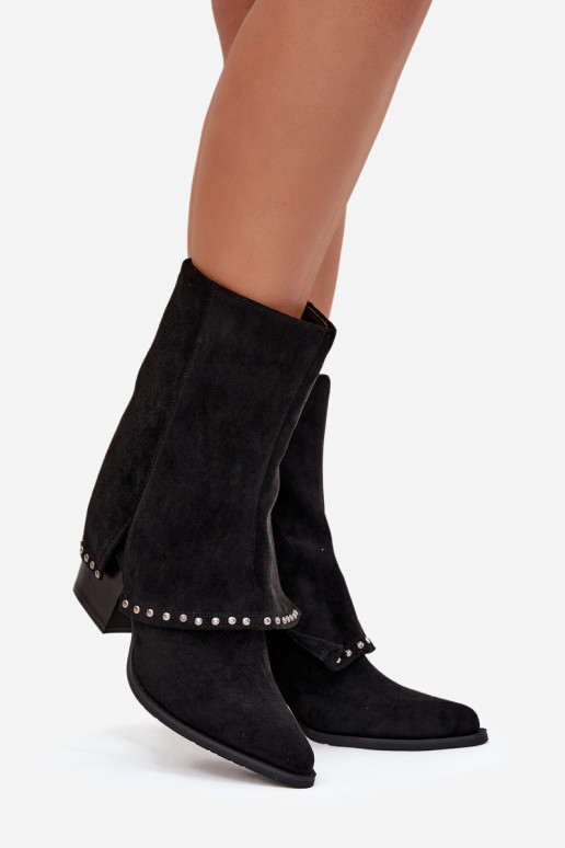 Bottes chaudesDANSyÀiniętą CholeÀką Vinceza 16516 couleur noire