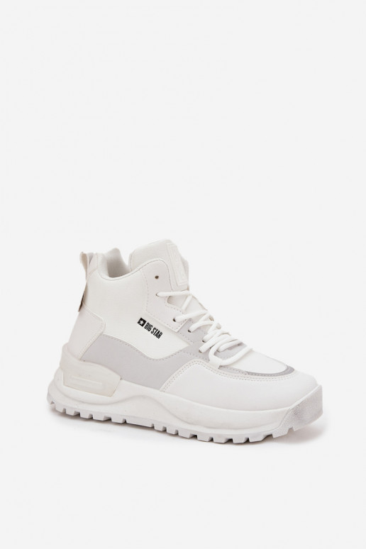 baskets Féminin avec une plateforme Big Star SS274510 couleur blanche baskets Féminin avec une plateforme Big Star SS274510 couleur blanche