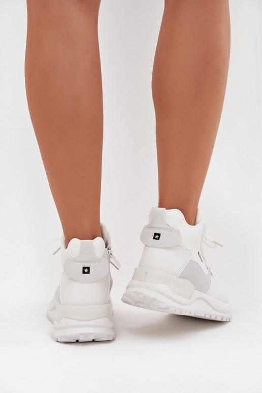 baskets Féminin avec une plateforme Big Star SS274510 couleur blanche baskets Féminin avec une plateforme Big Star SS274510 couleur blanche