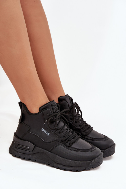 baskets Féminin avec une plateforme Big Star SS274509 couleur noire