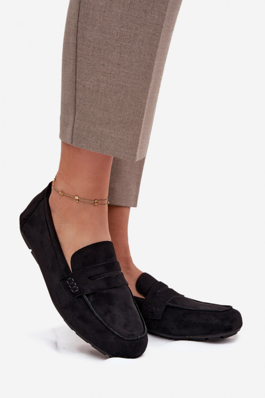 Mocassins Mocassins Appartement pour femmes couleur noire Roseline