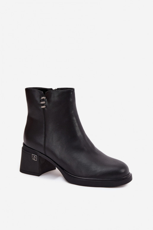 Peau réchauffer Bottes pour femmes Klocke Vinceza 91159 couleur noire Peau réchauffer Bottes pour femmes Klocke Vinceza 91159 couleur noire