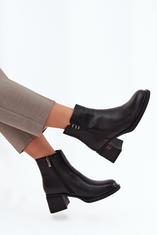 Peau réchauffer Bottes pour femmes Klocke Vinceza 91159 couleur noire Peau réchauffer Bottes pour femmes Klocke Vinceza 91159 couleur noire