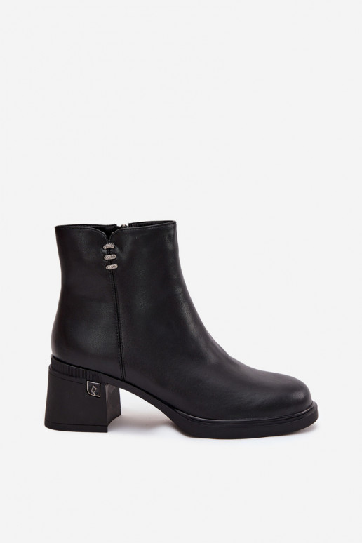 Peau réchauffer Bottes pour femmes Klocke Vinceza 91159 couleur noire Peau réchauffer Bottes pour femmes Klocke Vinceza 91159 couleur noire