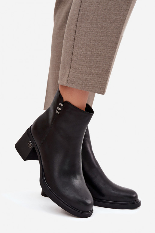 Peau réchauffer Bottes pour femmes Klocke Vinceza 91159 couleur noire Peau réchauffer Bottes pour femmes Klocke Vinceza 91159 couleur noire