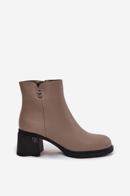 Peau réchauffer Bottes pour femmes Klocke Vinceza 91159 beige Peau réchauffer Bottes pour femmes Klocke Vinceza 91159 beige