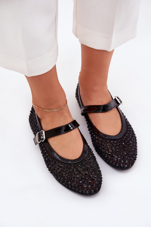 Versierd Ballerinas Dames met riemen I met gespen zInart Avirae Versierd Ballerinas Dames met riemen I met gespen zInart Avirae