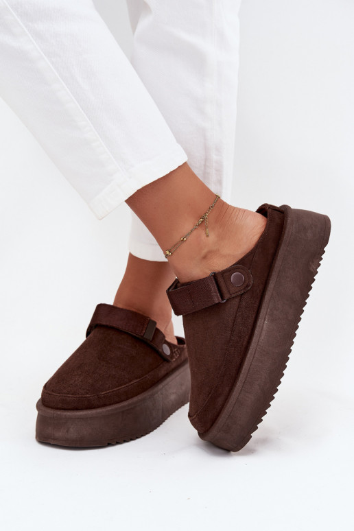 Bottes de neige Féminin avec une plateformeavec fermoir adhésifem CzekoladoÀe Jorielle Bottes de neige Féminin avec une plateformeavec fermoir adhésifem CzekoladoÀe Jorielle