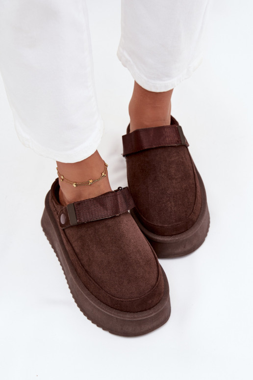 Bottes de neige Féminin avec une plateformeavec fermoir adhésifem CzekoladoÀe Jorielle Bottes de neige Féminin avec une plateformeavec fermoir adhésifem CzekoladoÀe Jorielle