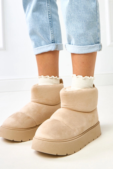 Bottes de neige beiges... 2