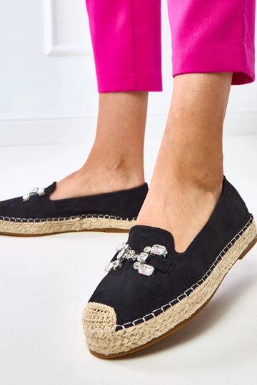 Espadrilles noires ornées... 2