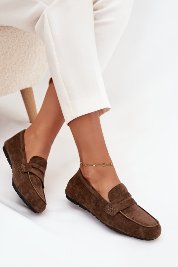 Mocassins Mocassins Appartement pour femmes couleur kaki Roseline