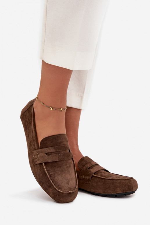 Mocassins Mocassins Appartement pour femmes couleur kaki Roseline