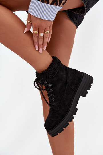 opInarmen schoenen Dameslaarzen met veters zInart Lyrinne 2