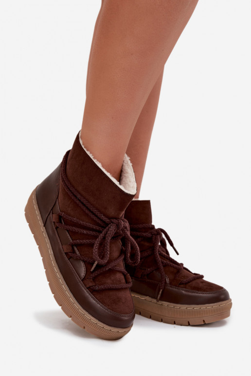 Bottes de neige Féminin avec des détails élégants CzekoladoÀe Rebekah Bottes de neige Féminin avec des détails élégants CzekoladoÀe Rebekah