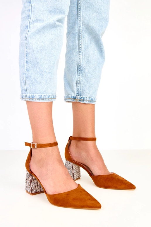 Sona braune High Heels auf Absatz,... Sona braune High Heels auf Absatz,...